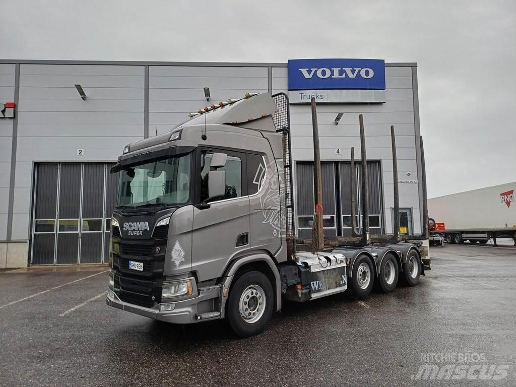 Scania R-serie 木材トラック