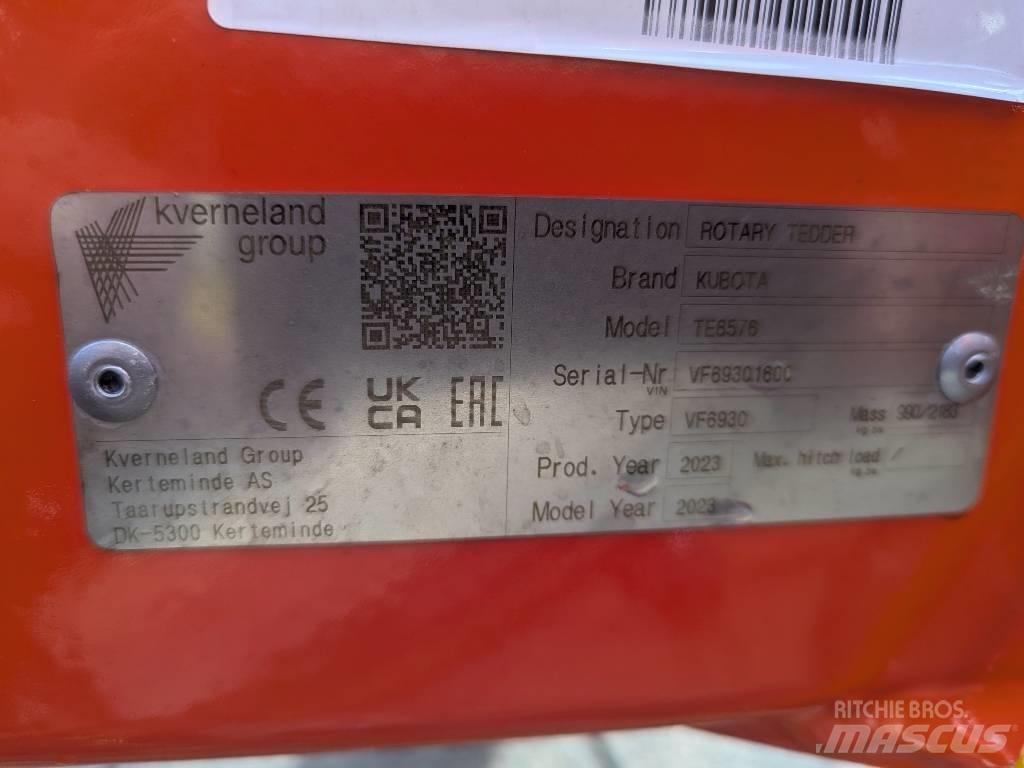 Kubota TE 6576 牧草機械用アクセサリー
