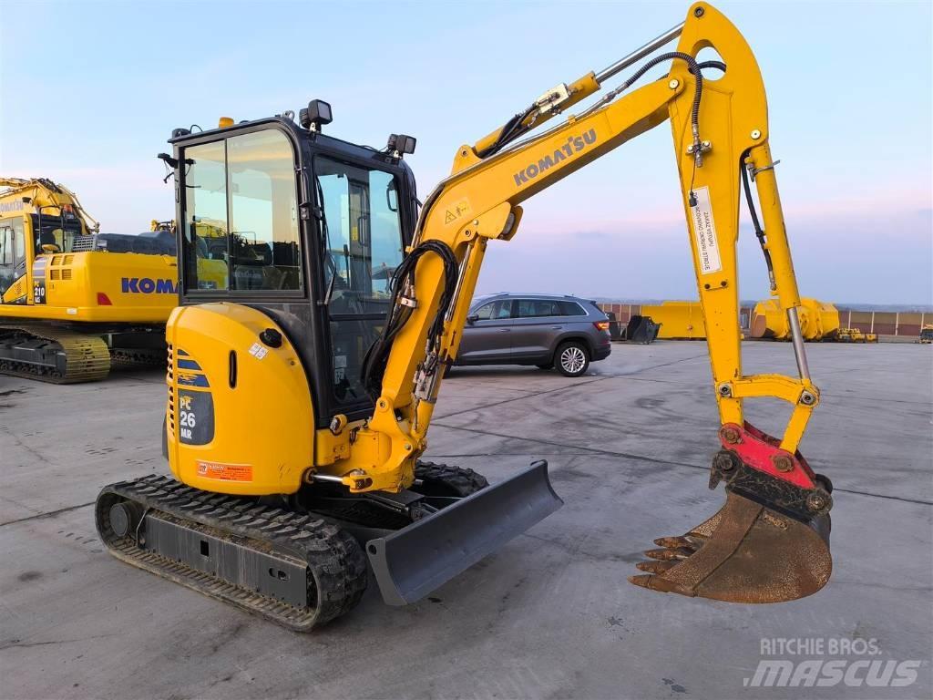 Komatsu PC 26 MR-5 ミニ油圧ショベル 7t以下（ミニユンボ・ミニディガー）