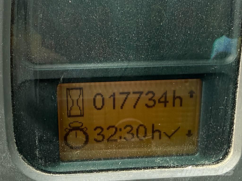 Volvo EW 180 B ホイール式油圧ショベル（パワーショベル・ユンボ・バックホー）