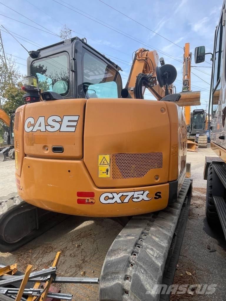 CASE CX 75 C SR 中型油圧ショベル 7ｔ-12ｔ（ユンボ・パワーショベル・バックホー）