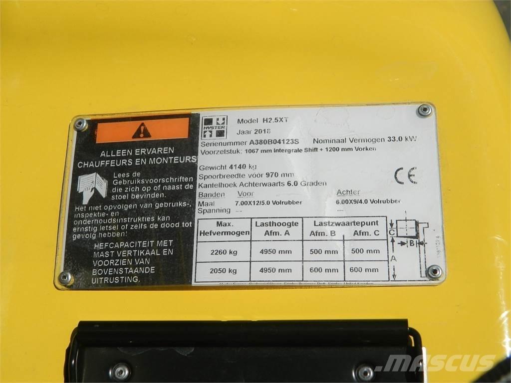 Hyster H2 50XT ディーゼル・軽油