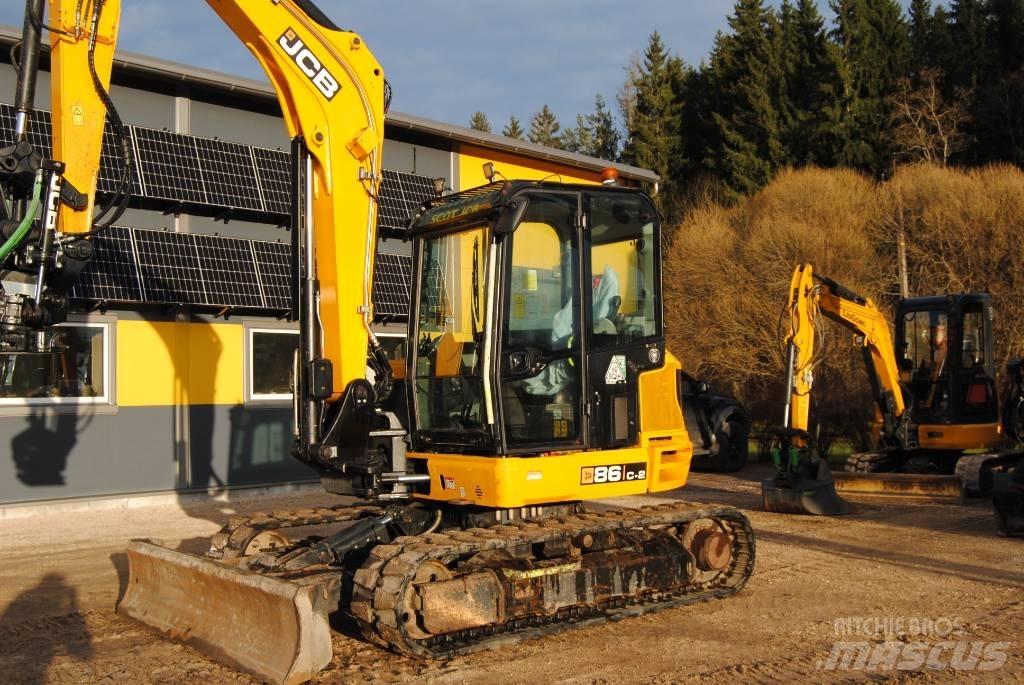 JCB 86 C-2 中型油圧ショベル 7ｔ-12ｔ（ユンボ・パワーショベル・バックホー）
