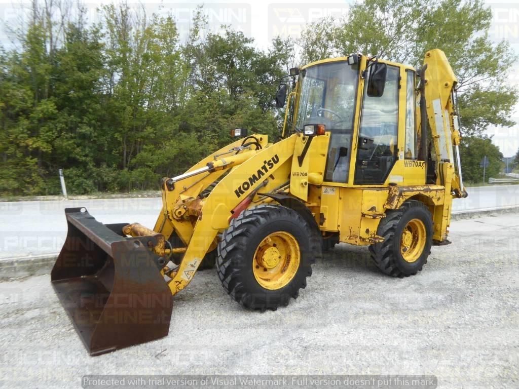 Komatsu WB70A バックホーローダー