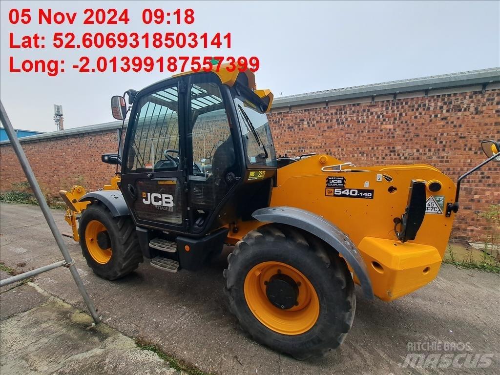 JCB 540-140 テレスコーピックハンドラー