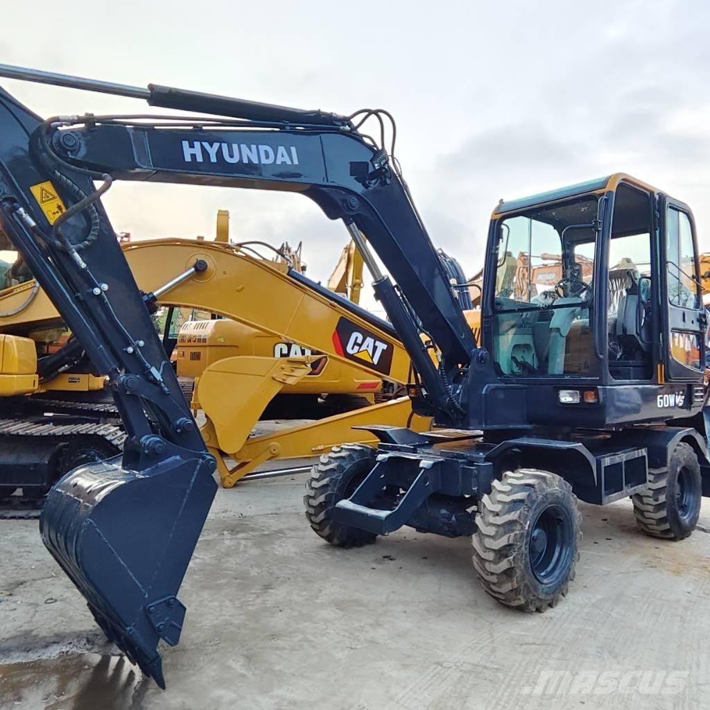 Hyundai Robex 60-7 ホイール式油圧ショベル（パワーショベル・ユンボ・バックホー）
