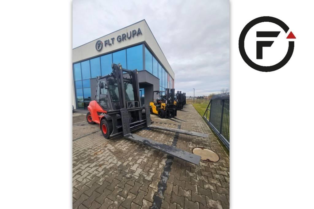 Linde H80T-02/1100 LPGフォークリフト