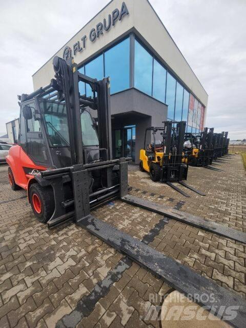 Linde H80T-02/1100 LPGフォークリフト