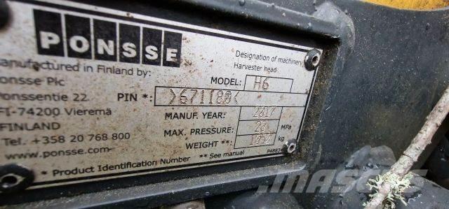 Ponsse Ergo 8wd ハーベスター