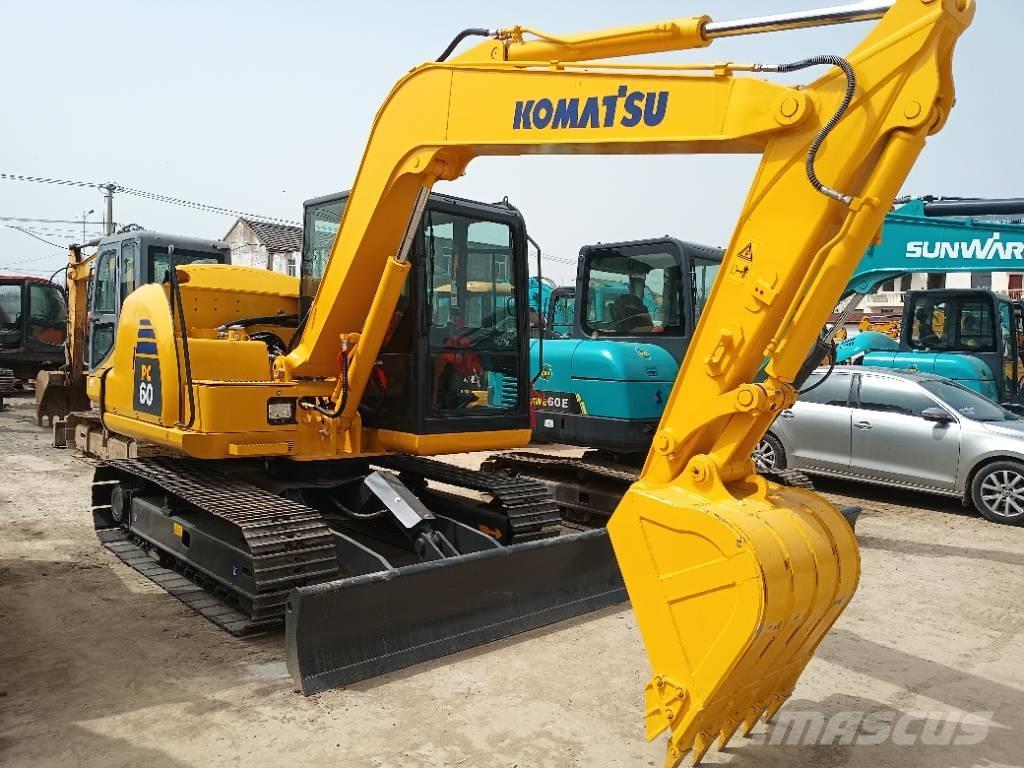 Komatsu PC 60 ミニ油圧ショベル 7t以下（ミニユンボ・ミニディガー）