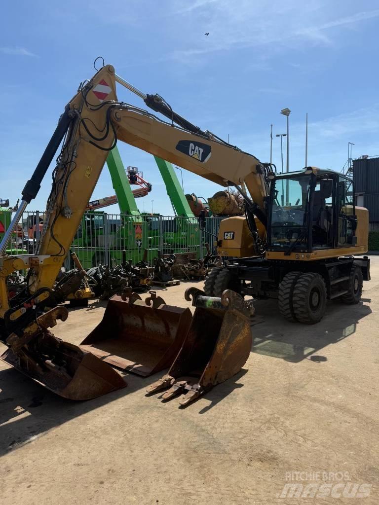 CAT M 318 F ホイール式油圧ショベル（パワーショベル・ユンボ・バックホー）