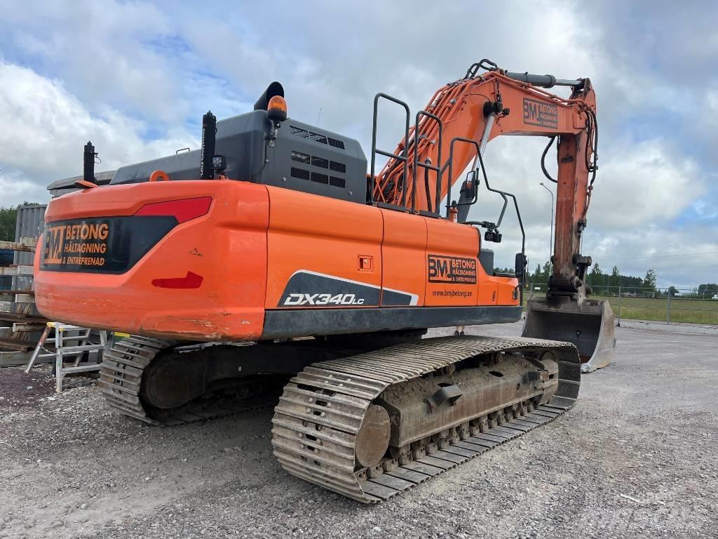 Doosan DX 340 LC-5 大型油圧ショベル12t以上（パワーショベル・ユンボ）