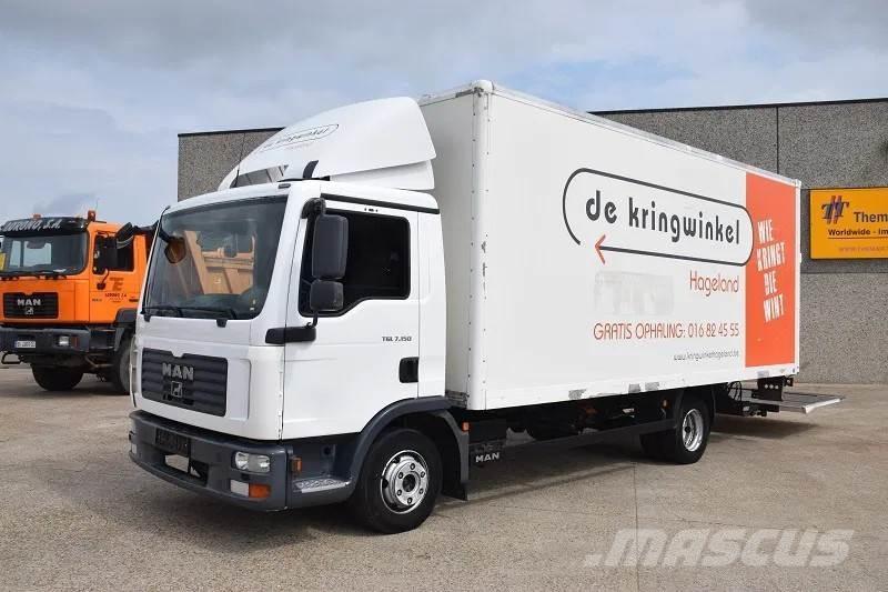 MAN TGL 7.150 ボックスボディー、ウイング、箱車
