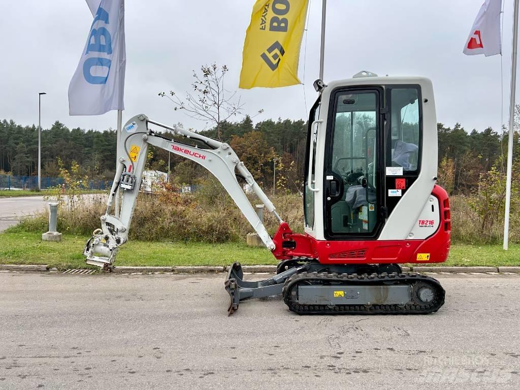 Takeuchi TB 216A V4 ミニ油圧ショベル 7t以下（ミニユンボ・ミニディガー）