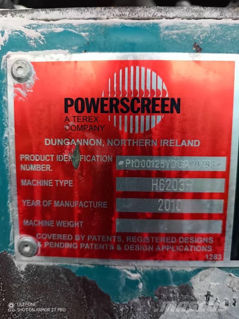 PowerScreen H6203 自走式スクリーン