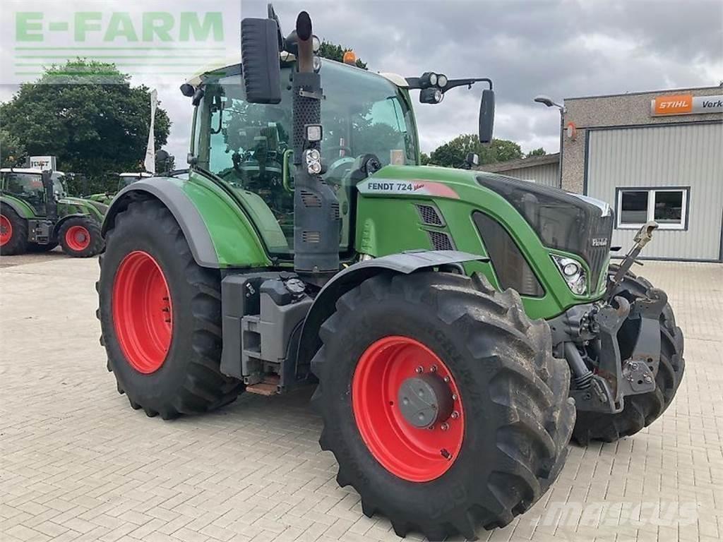 Fendt 724 vario s4 トラクター
