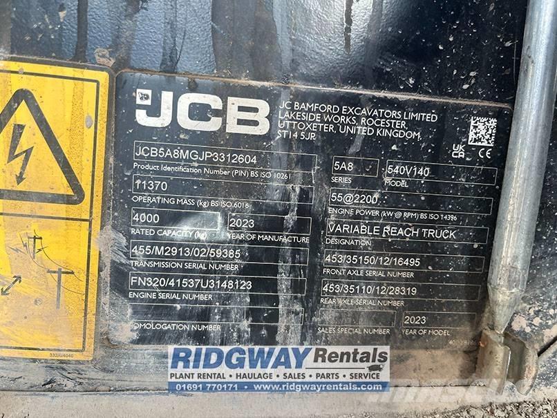 JCB 540-140 テレスコーピックハンドラー