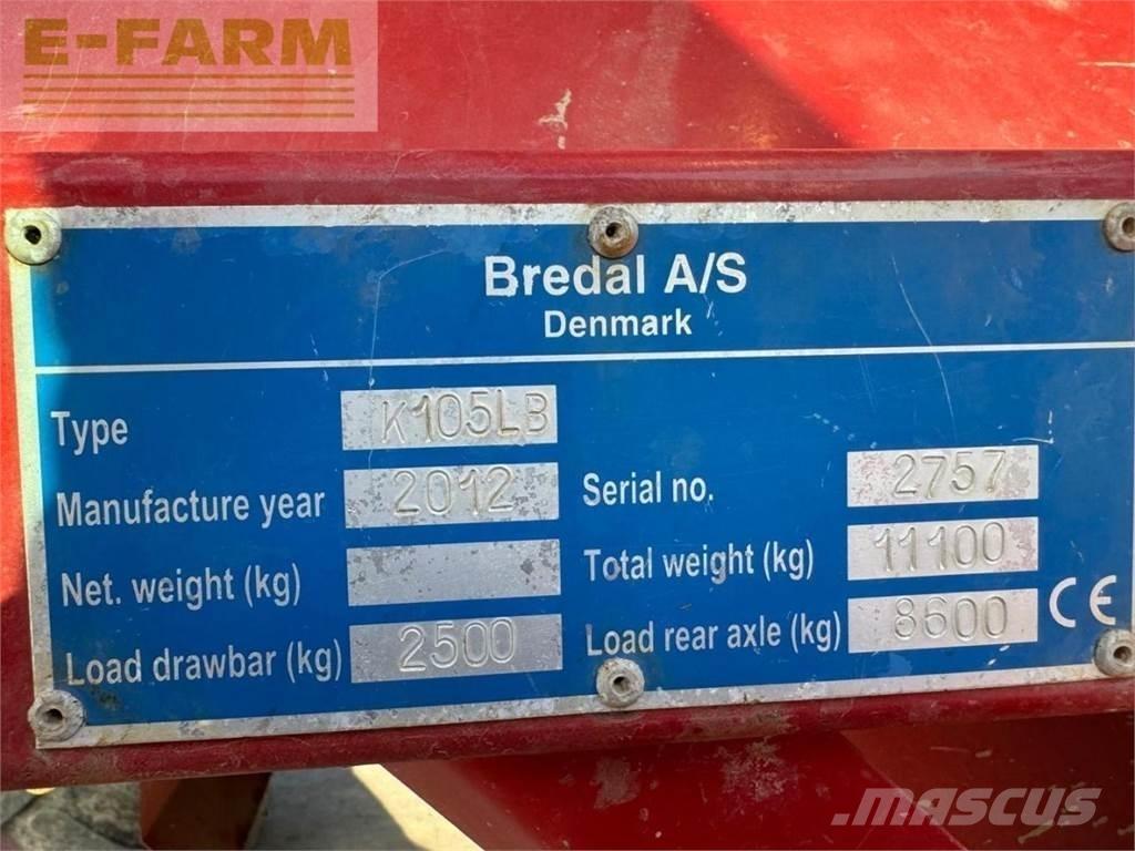 Bredal K105LB ミネラル散布機