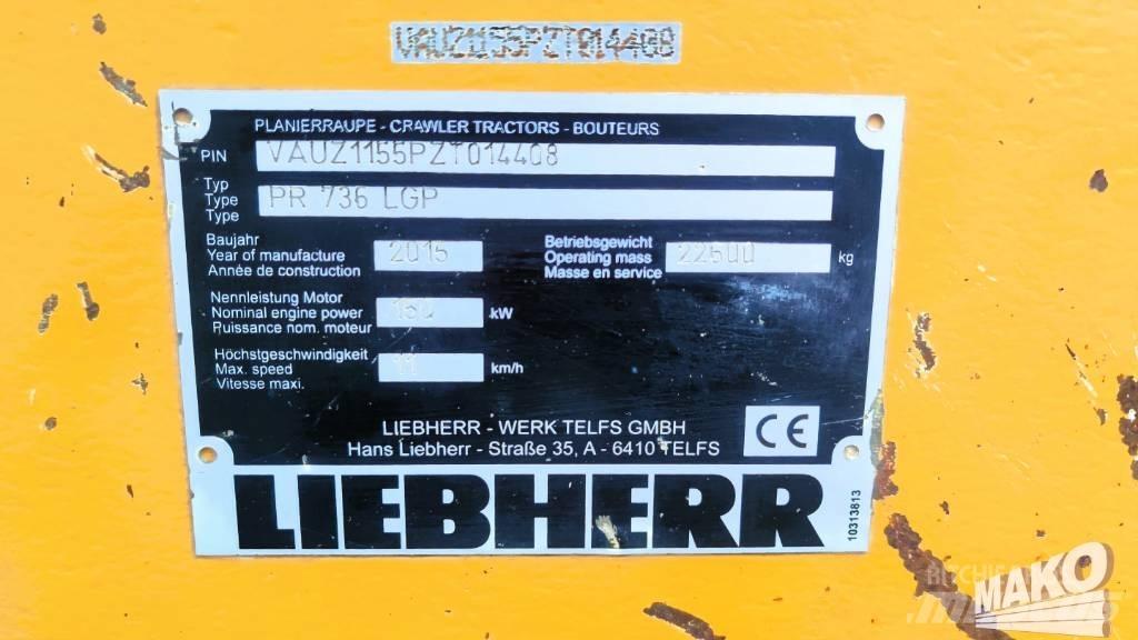 Liebherr PR 736 LGP ブルドーザー
