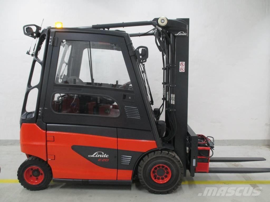 Linde E 20 バッテリーフォークリフト