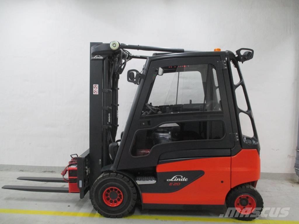 Linde E 20 バッテリーフォークリフト