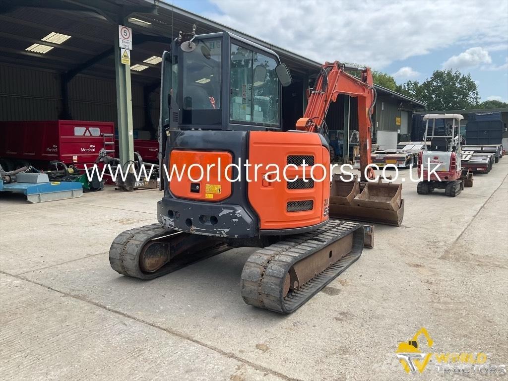 Hitachi Zaxis 55 U 中型油圧ショベル 7ｔ-12ｔ（ユンボ・パワーショベル・バックホー）