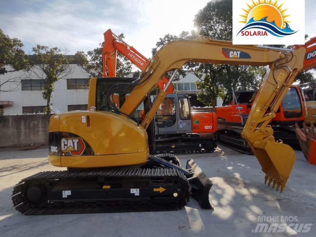 CAT 308 C 中型油圧ショベル 7ｔ-12ｔ（ユンボ・パワーショベル・バックホー）