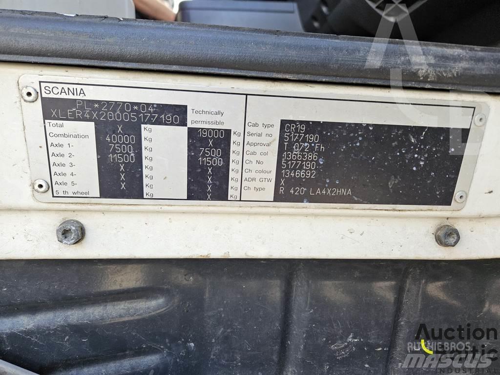 Scania R 420 中古トラクターヘッド | トレーラーヘッド