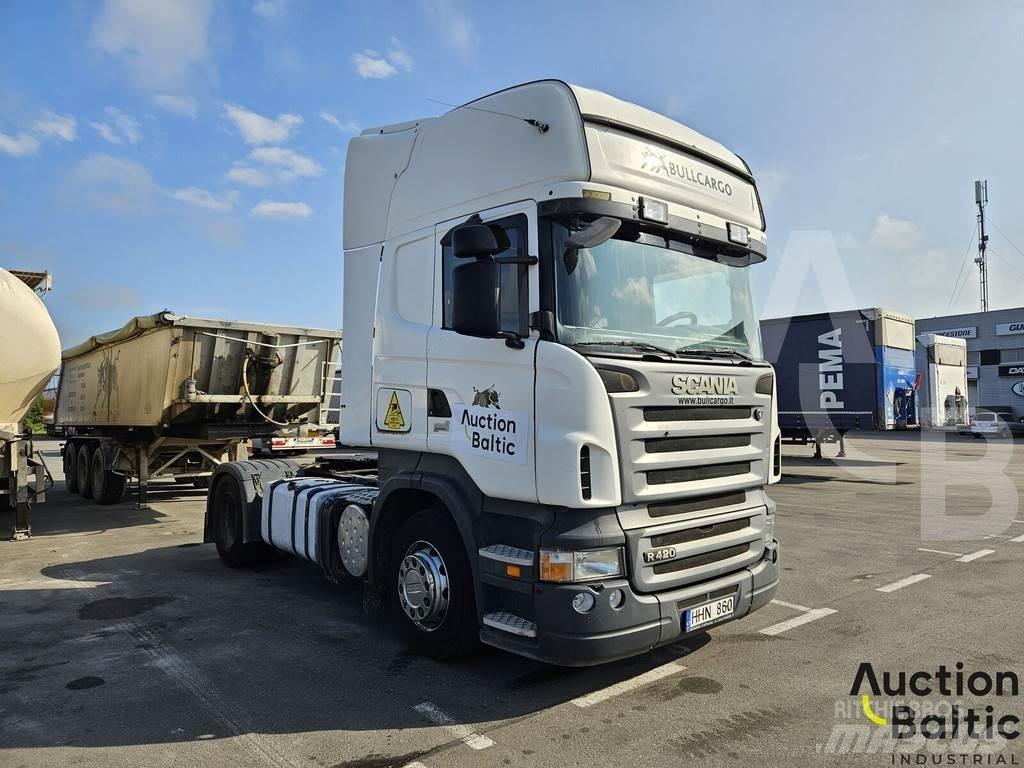 Scania R 420 中古トラクターヘッド | トレーラーヘッド