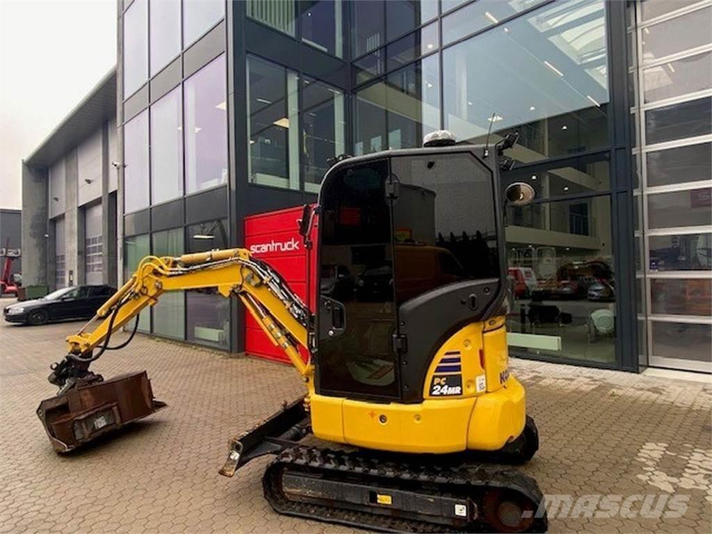 Komatsu PC24MR-5 ホイール式油圧ショベル（パワーショベル・ユンボ・バックホー）