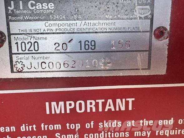 Case IH 1020 コンバイン・ハーベスター・ヘッド