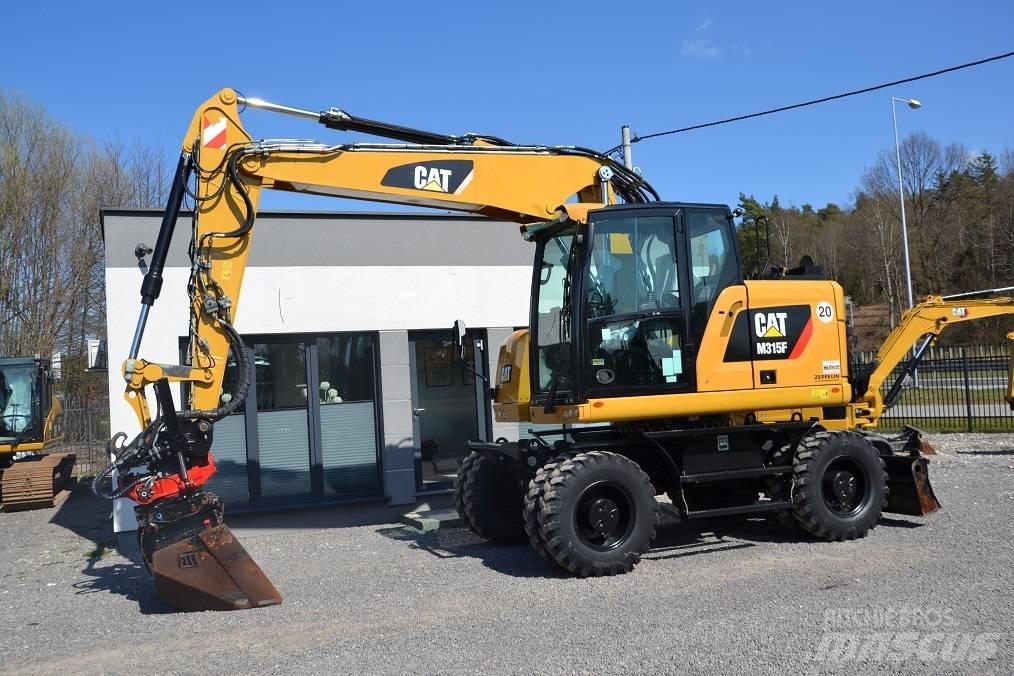 CAT M 315 F ホイール式油圧ショベル（パワーショベル・ユンボ・バックホー）