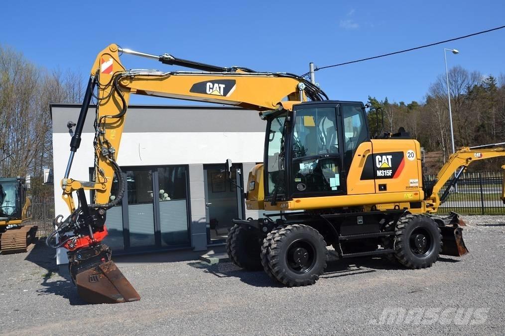 CAT M 315 F ROTOTILT ホイール式油圧ショベル（パワーショベル・ユンボ・バックホー）