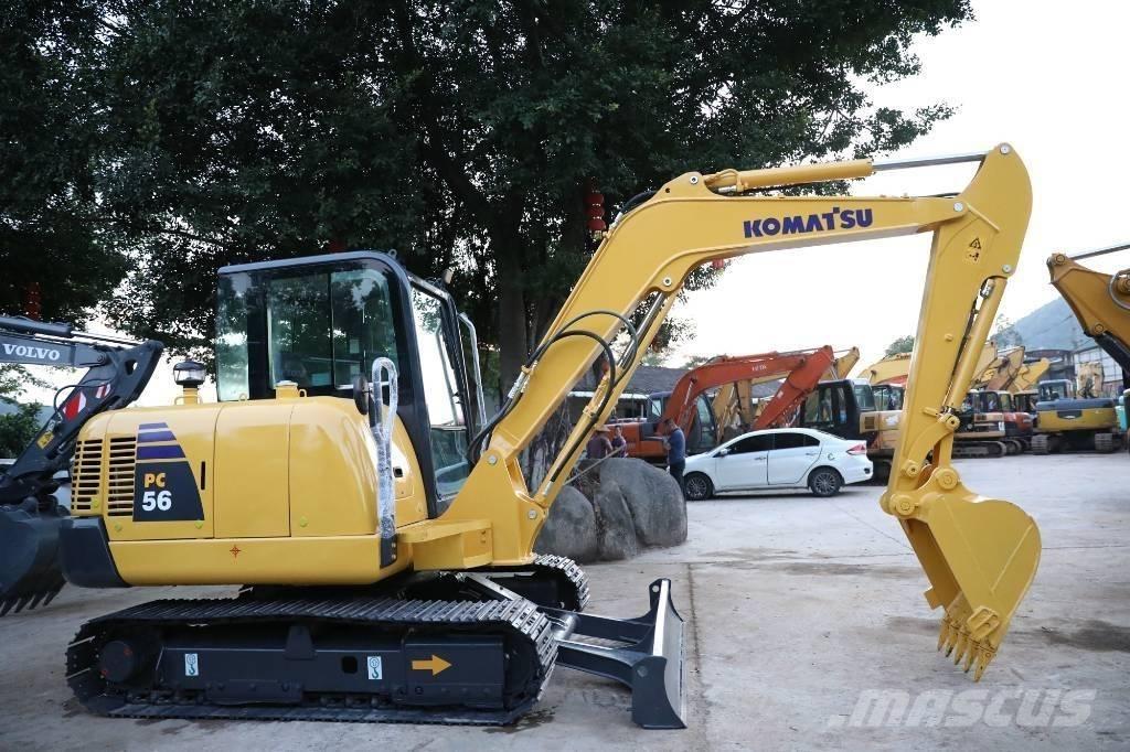Komatsu PC 56-7 ミニ油圧ショベル 7t以下（ミニユンボ・ミニディガー）