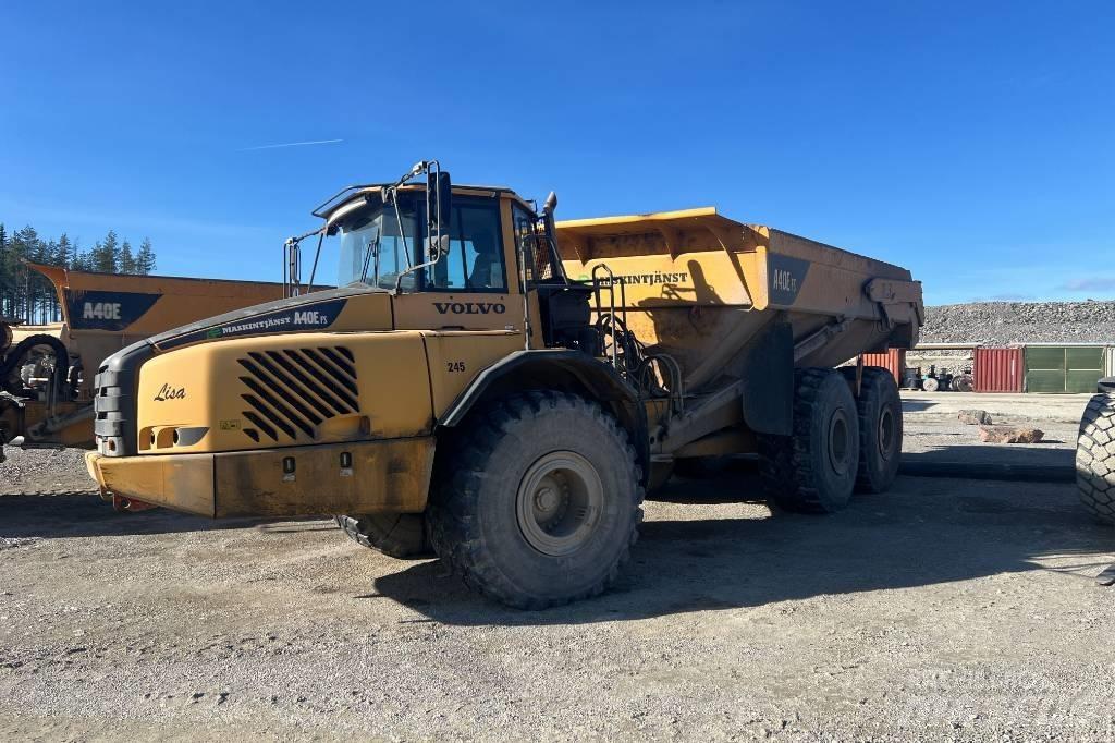 Volvo A 40 E FS アーティキュレート式ダンプトラック