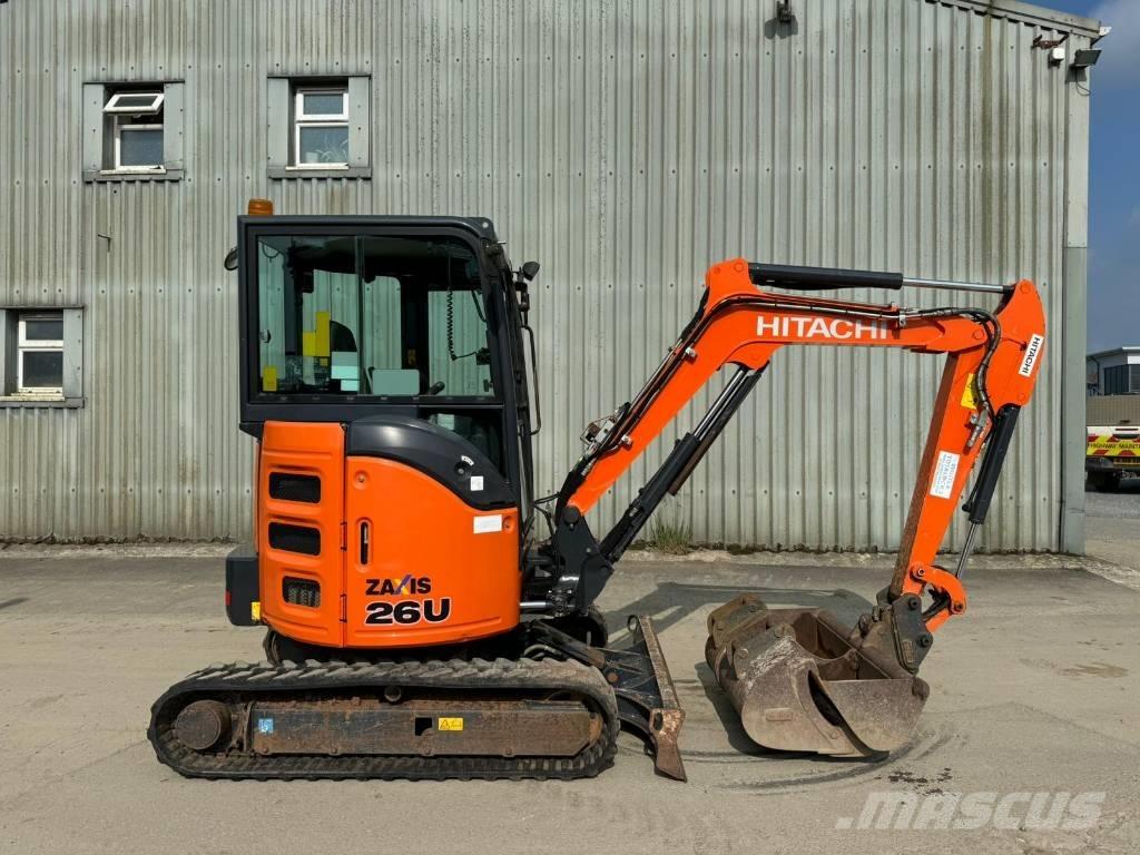 Hitachi ZX 26 U-5 ミニ油圧ショベル 7t以下（ミニユンボ・ミニディガー）