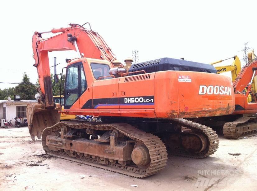 Doosan DH 500 LC-7 大型油圧ショベル12t以上（パワーショベル・ユンボ）