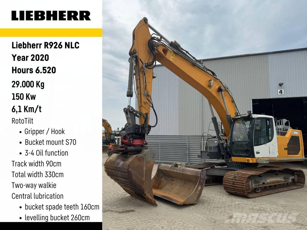 Liebherr R926 大型油圧ショベル12t以上（パワーショベル・ユンボ）