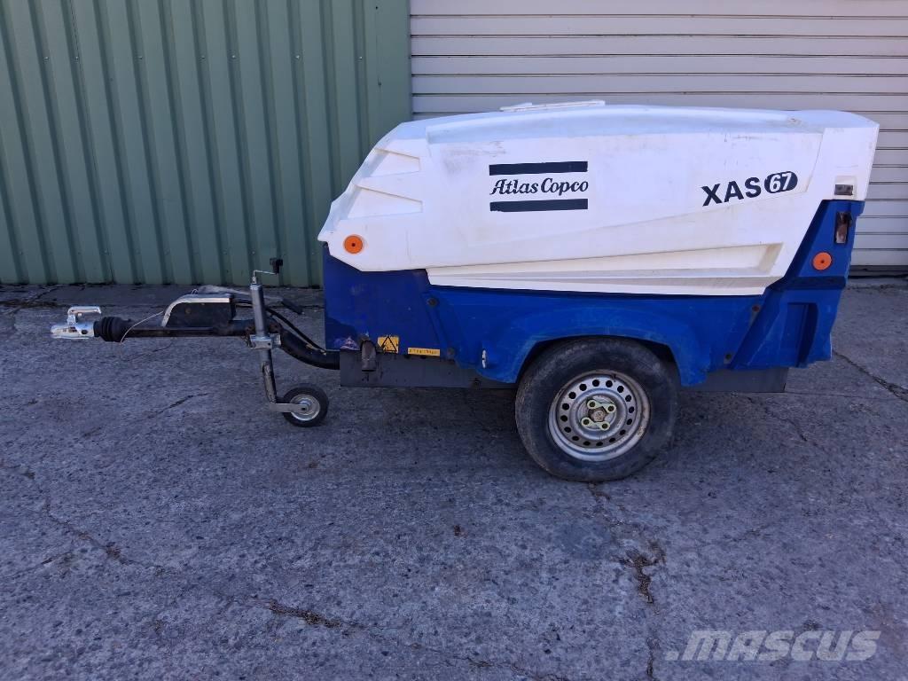 Atlas Copco XAS 67 コンプレッサー