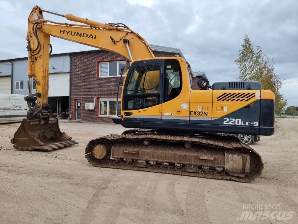 Hyundai R 220 LC-9 A 大型油圧ショベル12t以上（パワーショベル・ユンボ）