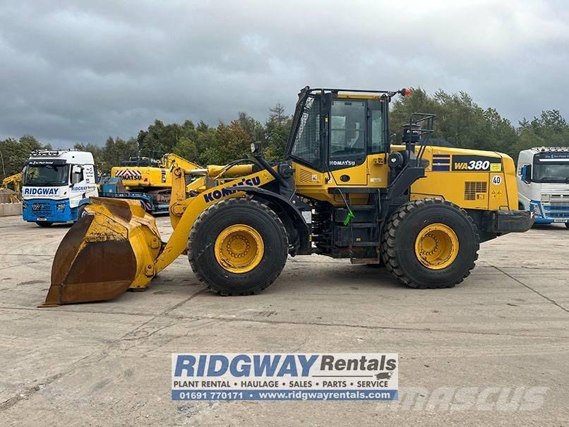 Komatsu wa380 ホイールローダー・タイヤショベル