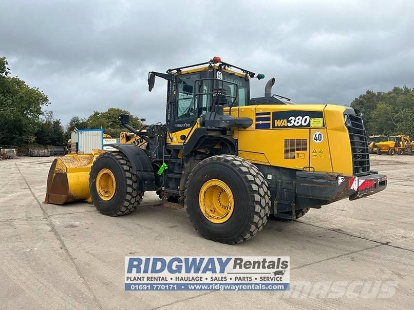 Komatsu wa380 ホイールローダー・タイヤショベル