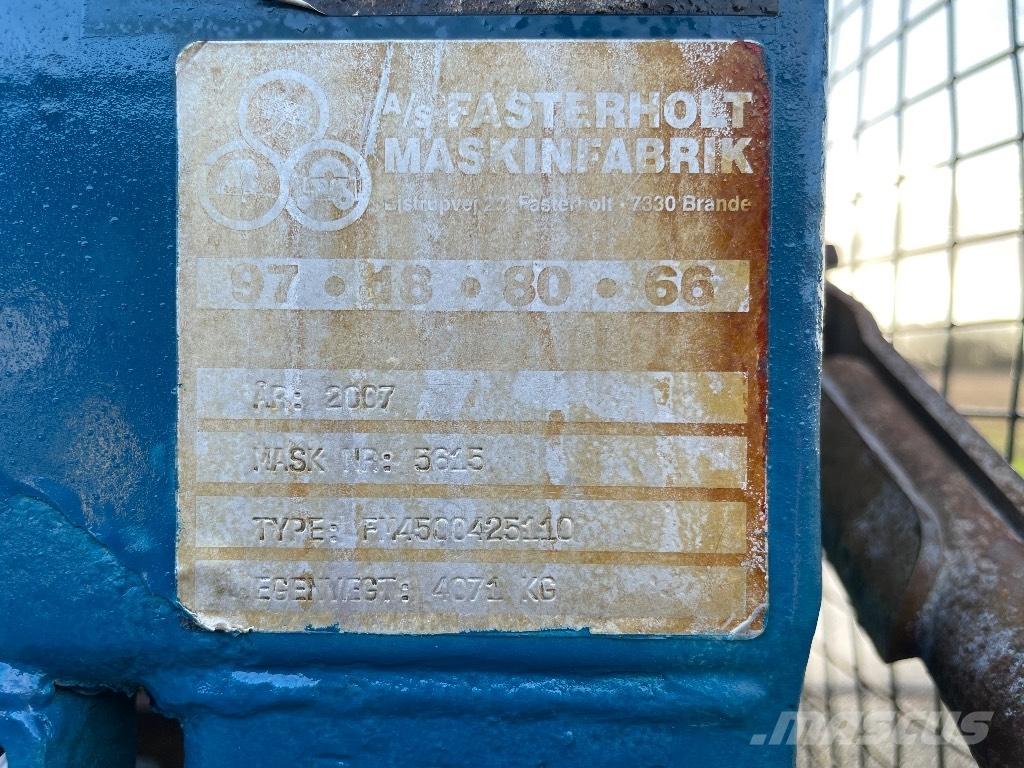 Fasterholt FM 4500 灌漑システム