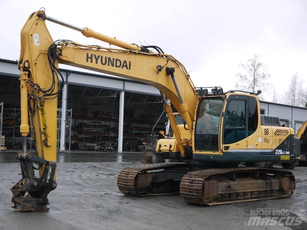 Hyundai R 220 LC-9A 大型油圧ショベル12t以上（パワーショベル・ユンボ）