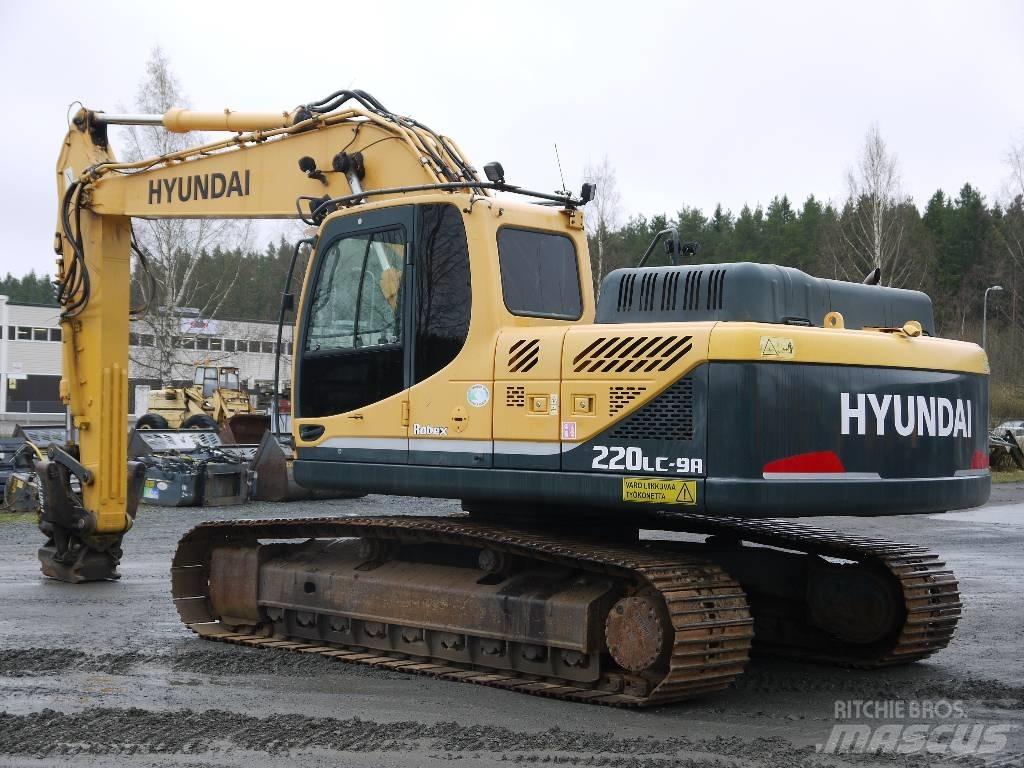 Hyundai R 220 LC-9A 大型油圧ショベル12t以上（パワーショベル・ユンボ）