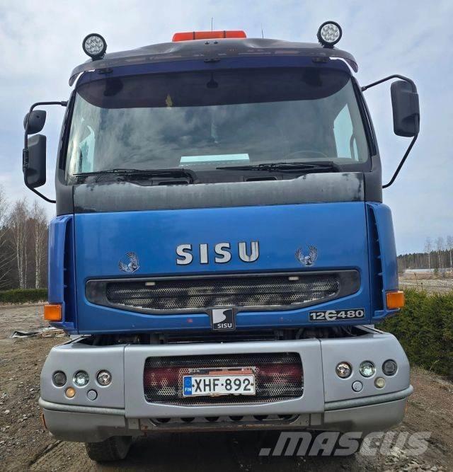 Sisu E12M 8X4 ダンプ