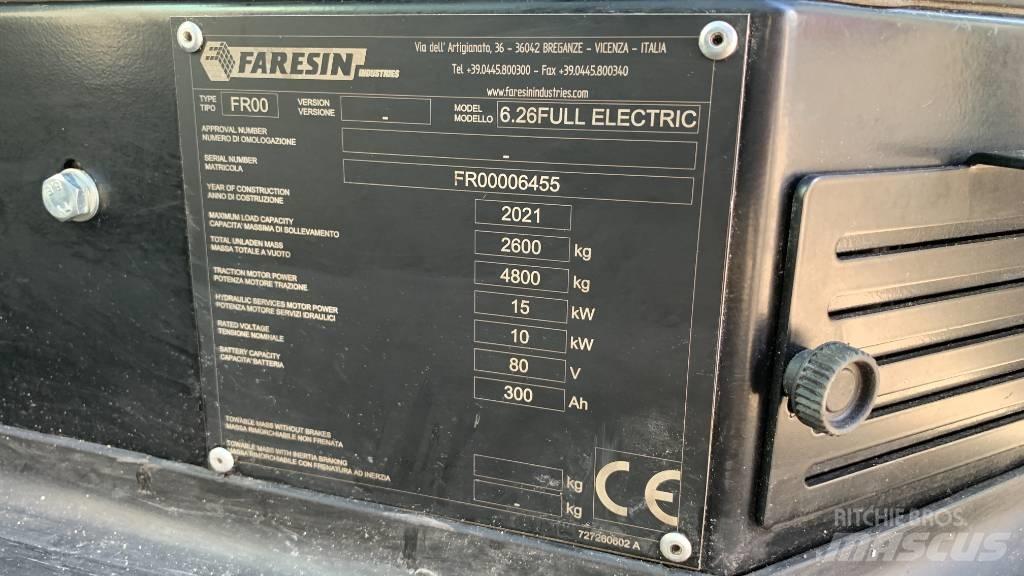 Faresin 6.26 E テレスコーピックハンドラー