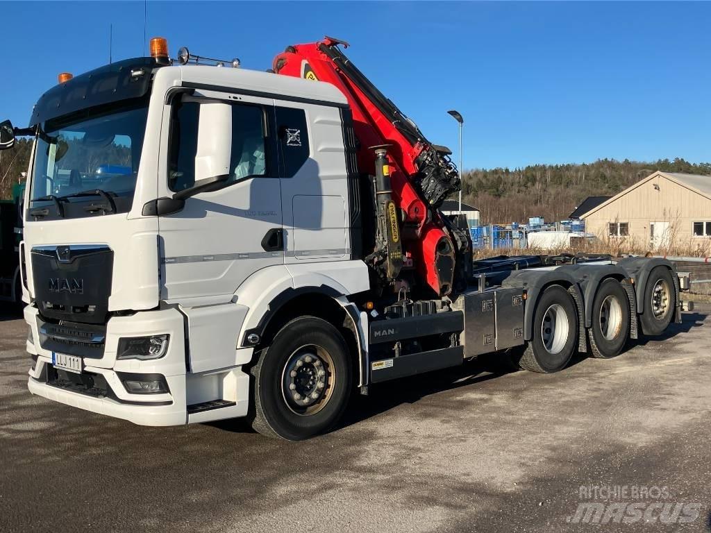 MAN TGS 35.510 クレーントラック、ユニック車