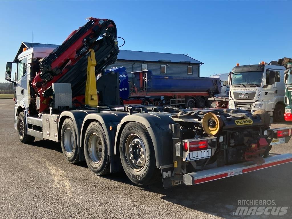 MAN TGS 35.510 クレーントラック、ユニック車