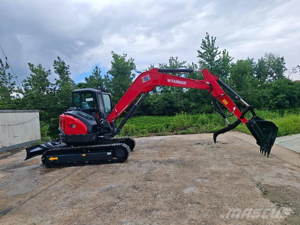 Yanmar Vio 80 中型油圧ショベル 7ｔ-12ｔ（ユンボ・パワーショベル・バックホー）